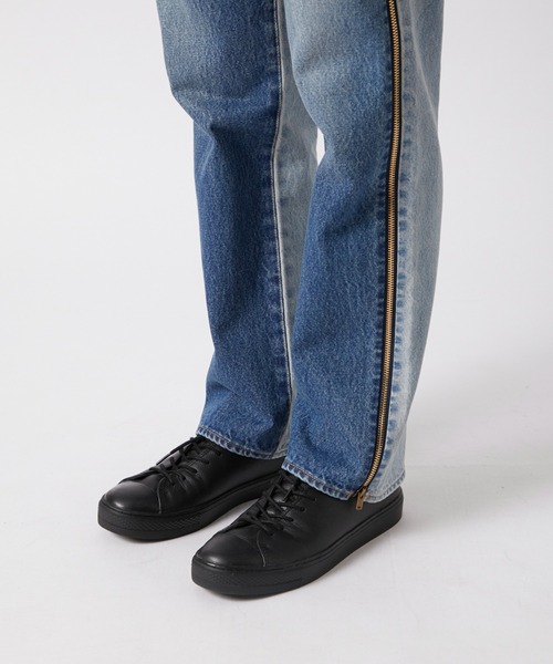 Denim Baggy Pants BLACK USED – INSCRIRE
