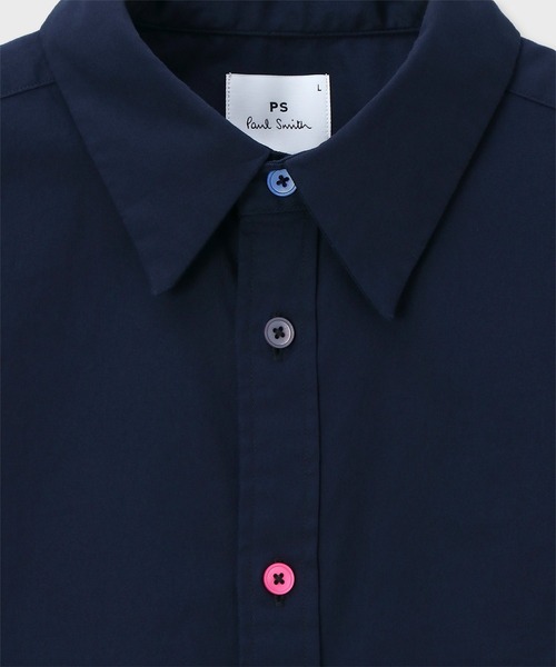 PS Paul Smith シャツ マルチカラーボタン カジュアルシャツ