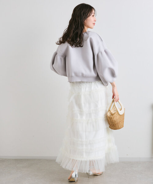 La boutique Bonbon スカート 「ふんわり＆揺れ感」チュール