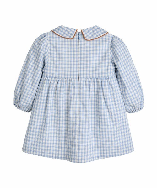 ワンピース ブルーチェックワンピース キッズ 子供服 女の子