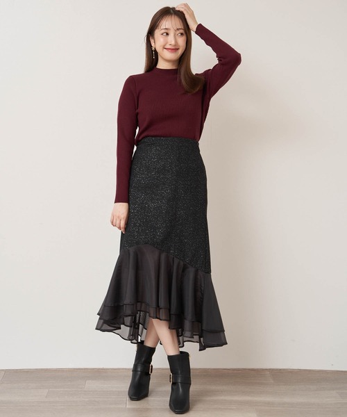 「NOELA」 スカート S ベージュ レディース_画像5