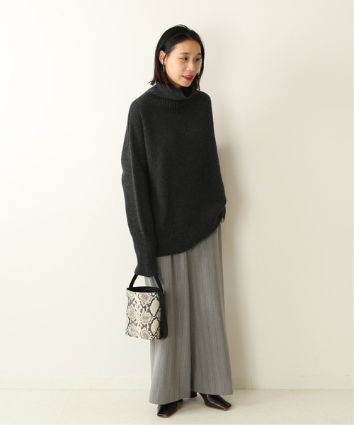 ISLAND TIDES（アイランドタイド） タートルネックニット 34 キャメル