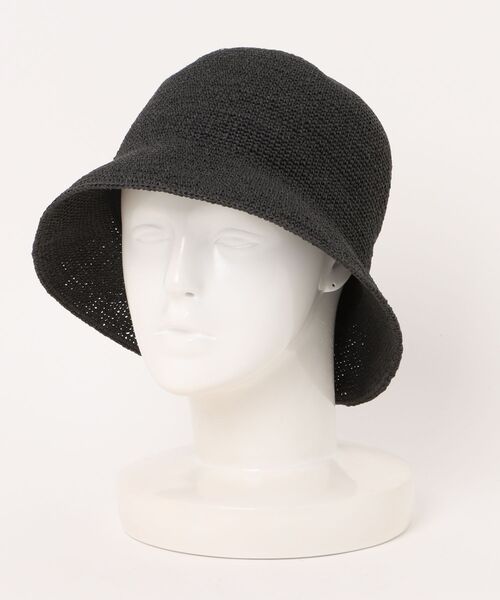 polcadot（ポルカドット） 帽子 ハット paper basic crochet hat