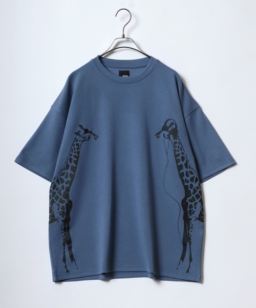 Paloma wool 猫プリント 長袖トップス 青と白 S Paloma wool 猫プリント 長袖トップス 青と白 S paloma wool 猫
