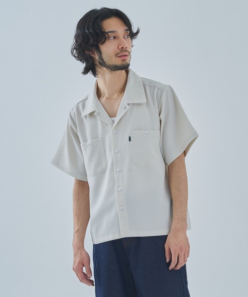 Noen（ノエン） シャツ オープンカラーワークシャツ メンズ : ZOZOTOWN