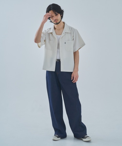 LENO＆CO.◯OPEN COLLAR SHIRT◯オープンカラーシャツ◯リノ LENO＆CO.◯OPEN COLLAR SHIRT◯オープンカラーシャツ◯リノ 【公式通販】