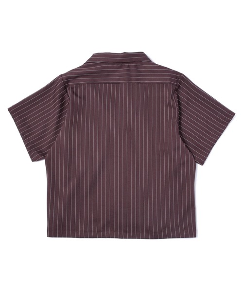 美品 NUMBER(N)INE クークスタグ ストライプオープンカラーシャツ 2 美品 NUMBER(N)INE クークスタグ ストライプオープンカラー
