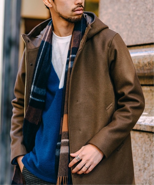 EDIFICE（エディフィス） コート MEDIUM ブラウン メンズ : ZOZOTOWN