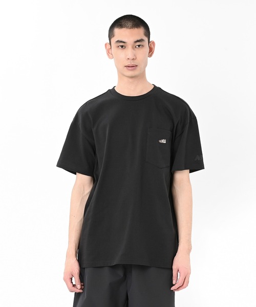 New Balance tシャツ シューパッチショートスリーブTシャツ