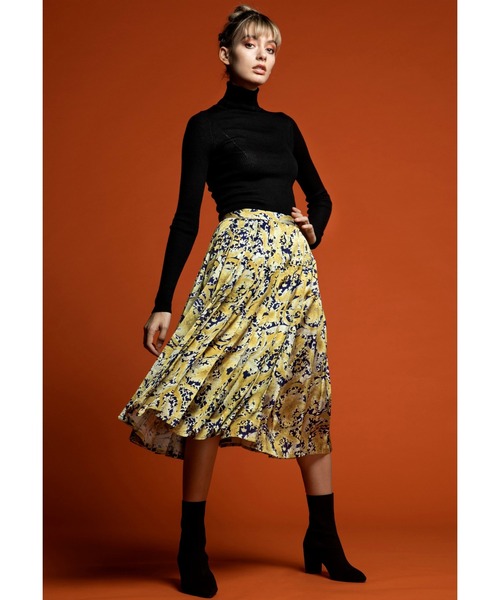 「Sov.」 「Batto Giuseppe」タートルネックニット 36 ターコイズブルー レディース_画像2