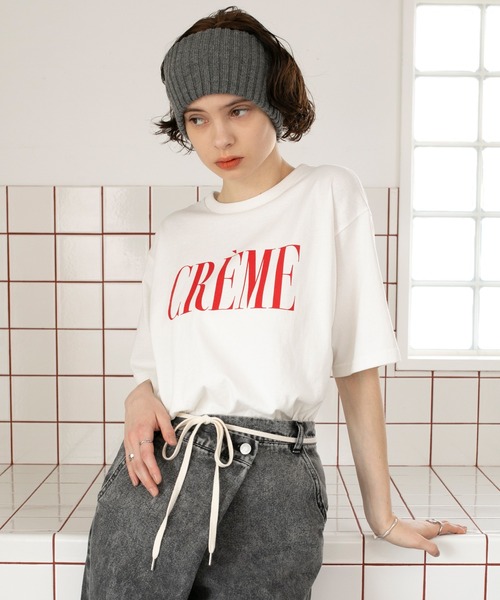 tシャツ 半袖 ロゴプリントTシャツ レディース forksy. tシャツ 「forksy.」レタリングロゴプリント 半袖T