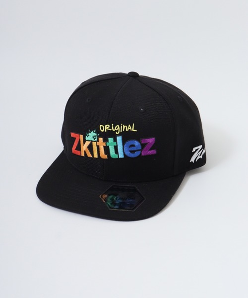7Union キャップ 帽子 7UNION Zkittlez レインボー ネオン刺繍6パネル
