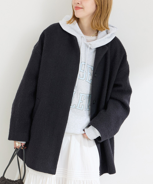 B.C STOCK（ベーセーストック） 「Simplicite」ノーカラーコート FREE