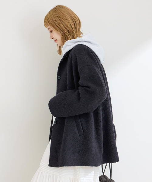 B.C STOCK（ベーセーストック） 「Simplicite」ノーカラーコート FREE