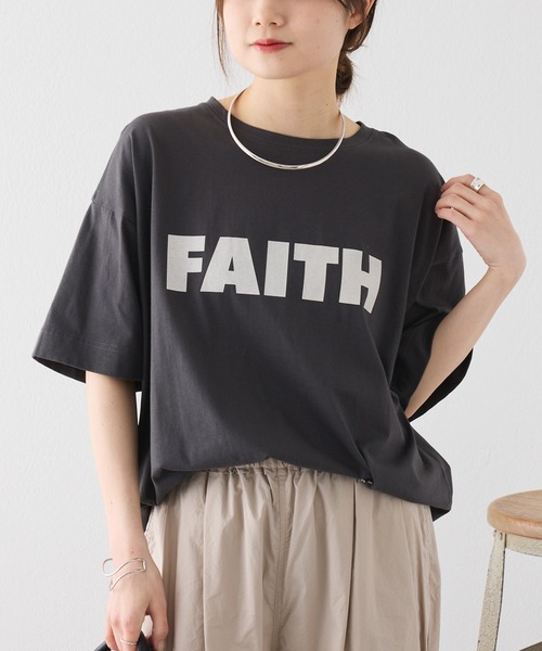 pual ce cin tシャツ 「汗シミ防止素材」シンプルロゴTシャツ