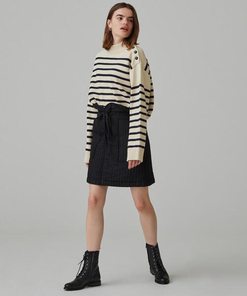 TOMORROWLAND（トゥモローランド） 「MACPHEE」長袖ニット S ブルー系