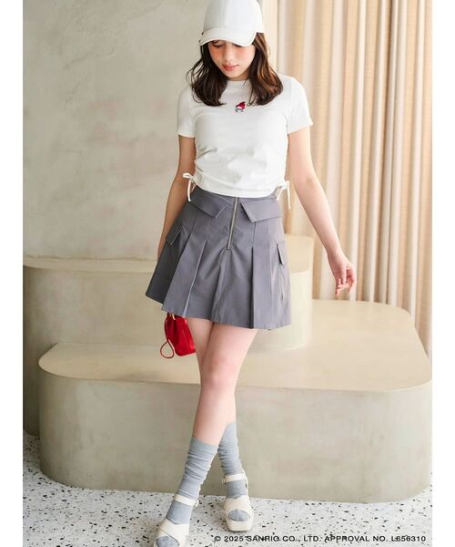【MY MELODY】【接触冷感】Ｔシャツ MY MELODY】【接触冷感】Tシャツ（Tシャツ/カットソー