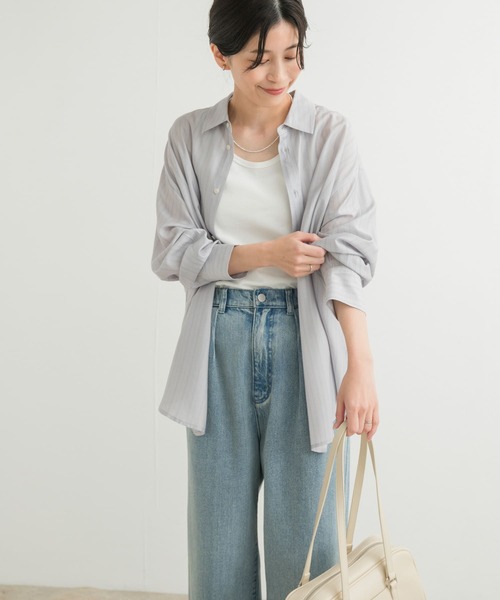 サイズ38 M URBAN RESEARCH DOORS 長袖 ストライプ URBAN RESEARCH DOORS ストライプ長袖シャツ - メルカリ