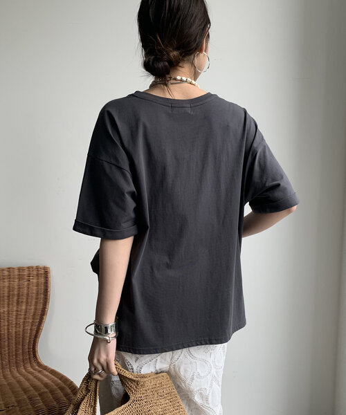 DouDou tシャツ 「WEB限定」ジャガープリントTEE レディース