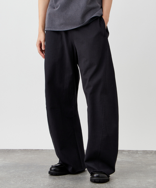 B.C STOCK スウェットパンツ ジャージ 3D 天竺スウェット バギーパンツ