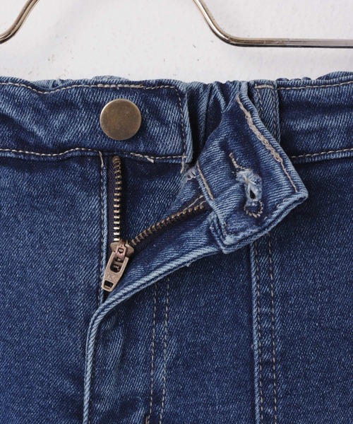 [evernavy] обработка Denim брюки M голубой женский 