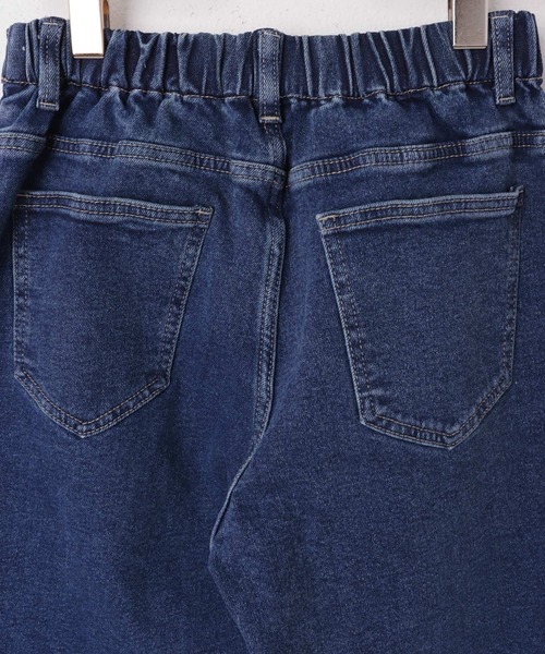 [evernavy] обработка Denim брюки M голубой женский 