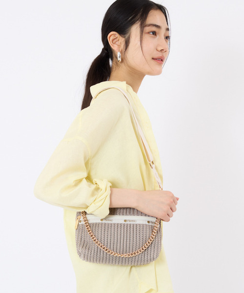 【LeSportsac】CHAIN CROCHET CLUTCH 2wayバッグ 人気 LeSportsac ショルダーバッグ バッグ CHAIN CROCHET CLUTCH