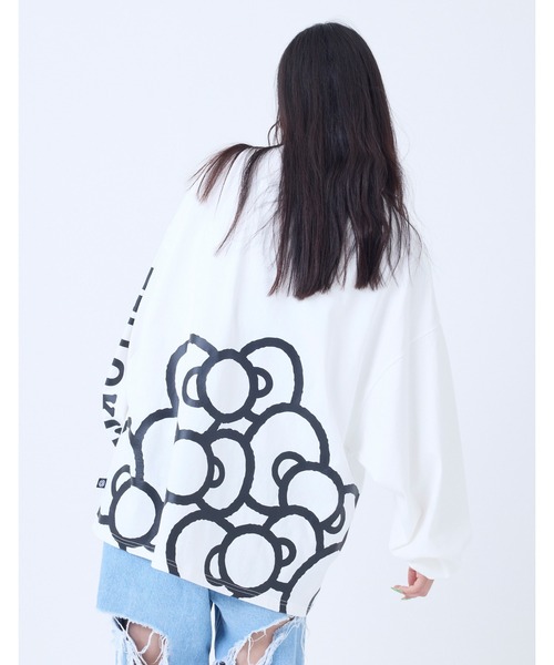 tシャツ 「8」「it」「HELLO KITTY x little sunny bite」 long tee レディース メンズ Little sunny bite tシャツ 「8」「it」「HELLO KITTY x little