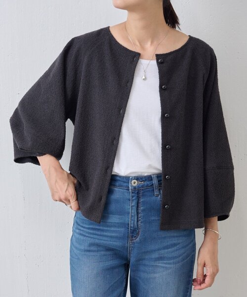 tシャツ ミニループショートプルオーバー レディース