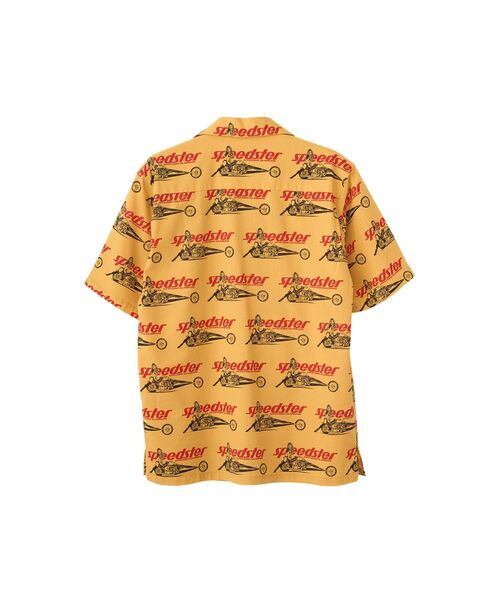 ヒステリックグラマー シースルー オーバーサイズ 総柄 半袖 シャツ HYSTERIC GLAMOUR レディース 【中古】  【230413】 HYSTERIC GLAMOUR - ヒステリックグラマー シースルー オーバーサイズ