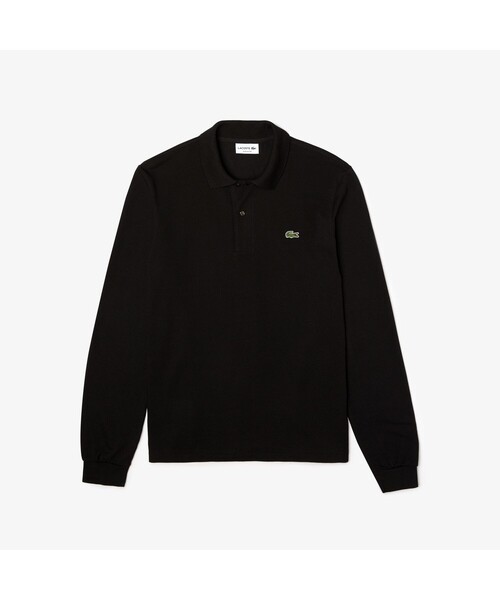 LACOSTE 「LACOSTE」 長袖ポロシャツ 5 ブラック メンズ