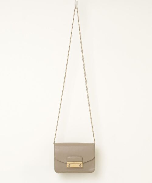 FURLA 「FURLA」 ショルダーバッグ - グレー レディース