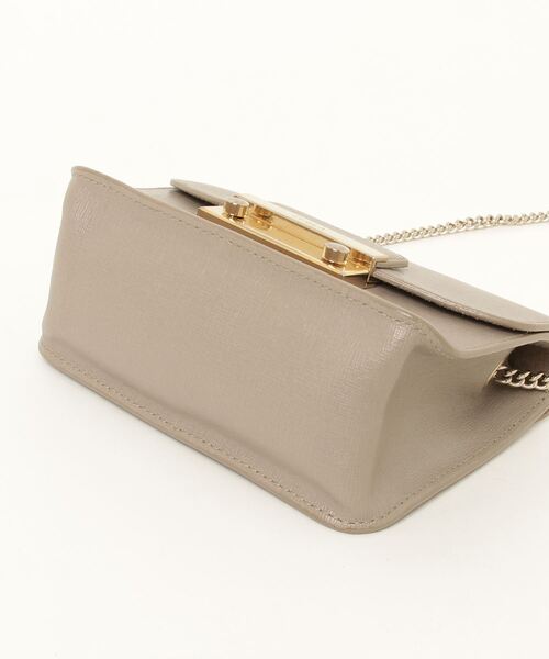 「FURLA」 ショルダーバッグ - グレー レディース
