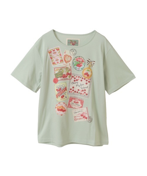 PINK HOUSE（ピンクハウス） tシャツ チェリープリントカットソー