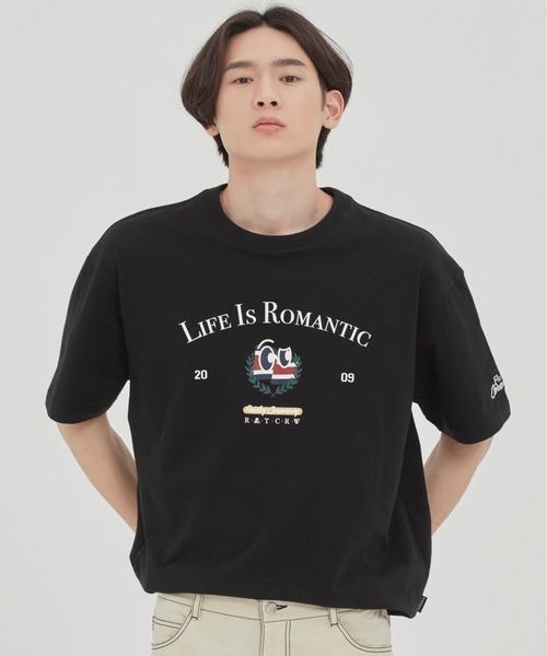 「ROMANTIC CROWN」 半袖Tシャツ MEDIUM ホワイト メンズ