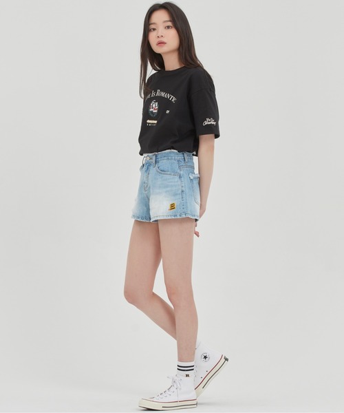 「ROMANTIC CROWN」 半袖Tシャツ MEDIUM ホワイト メンズ