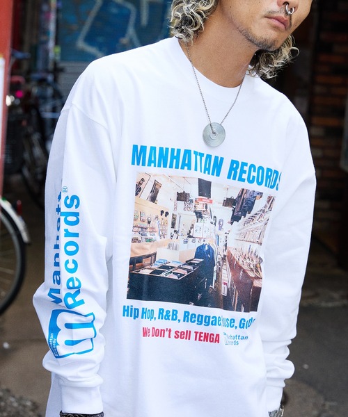 TENGA tシャツ TENGA×Manhattan Records Long sleeve TEE メンズ