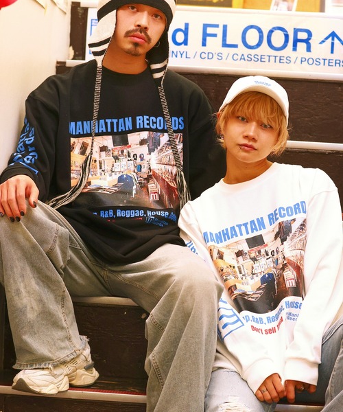 TENGA（テンガ） tシャツ TENGA×Manhattan Records Long sleeve TEE