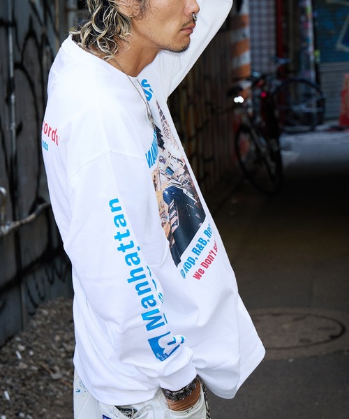 TENGA tシャツ TENGA×Manhattan Records Long sleeve TEE メンズ