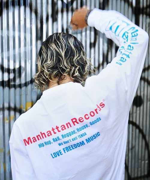 TENGA（テンガ） tシャツ TENGA×Manhattan Records Long sleeve TEE