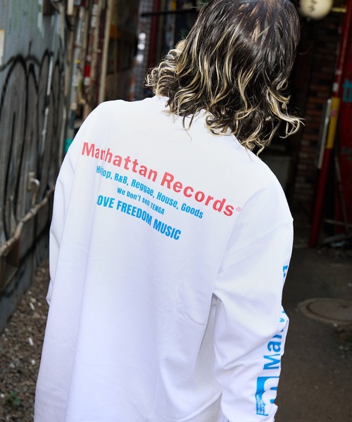 TENGA tシャツ TENGA×Manhattan Records Long sleeve TEE メンズ