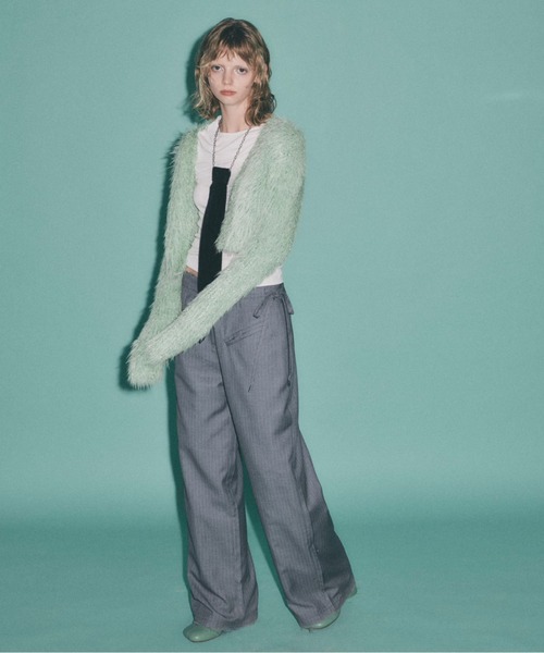 musubore 「musubore」 パンツ 1 ライトグリーン レディース