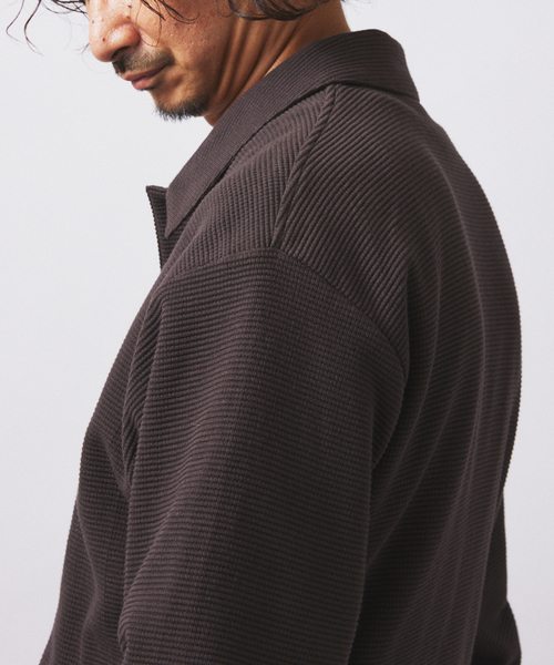 コムデギャルソンシャツ ラコステ 新品 カーディガン 黒　XL BIOTOP(ビオトープ) / 【COMME des GARCONS SHIRT】 fully