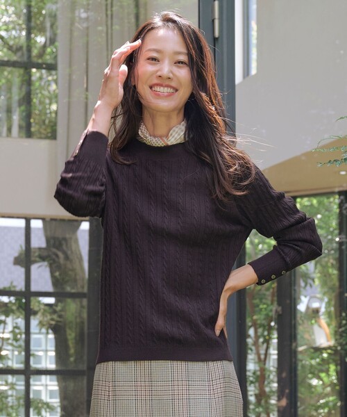 J.PRESS（J.プレス） ニット セーター KNIT BASIC クルーネック ニット 