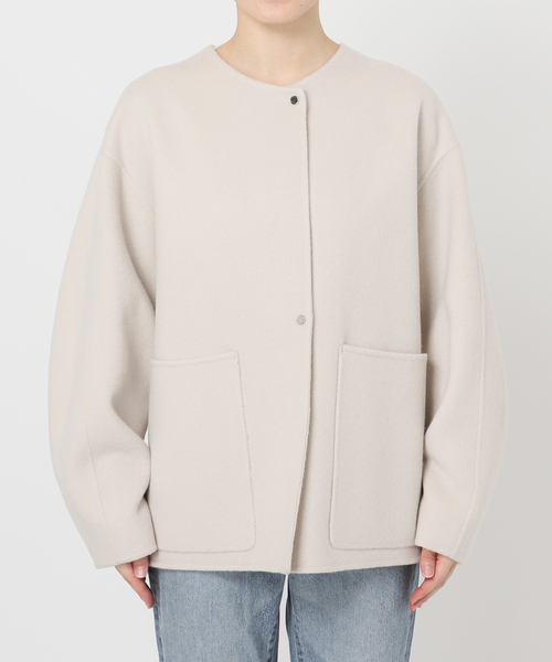 Spick＆Span（スピック アンド スパン） ノーカラーコート コート