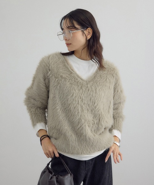 SALON adam et rope'（サロン アダム エ ロペ） ニット セーター 「WEB