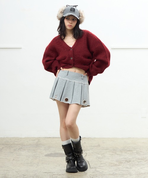 ACLENT（アクレント） キャップ 帽子 Fauxファーフライトピグメント