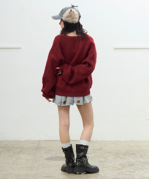 ACLENT（アクレント） キャップ 帽子 Fauxファーフライトピグメント