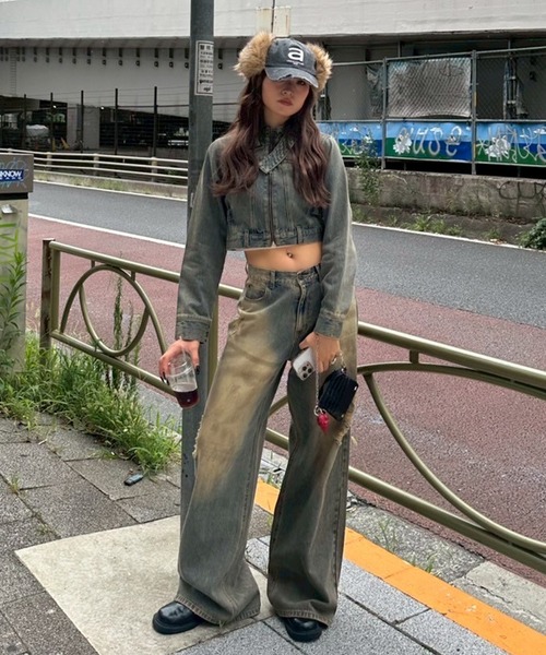 ACLENT（アクレント） キャップ 帽子 Fauxファーフライトピグメント