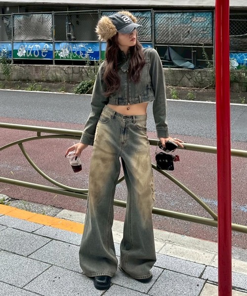 ACLENT（アクレント） キャップ 帽子 Fauxファーフライトピグメント